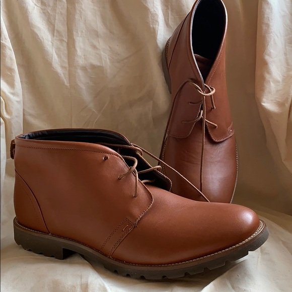 Rockport Other - NEW Rockport leather Chukka boots in cognac